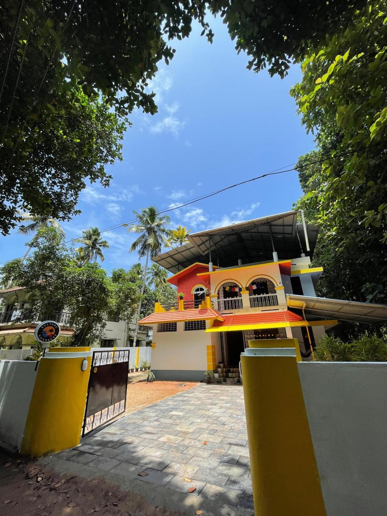 Kulture Konnectt Hostel Varkala Bagian luar foto
